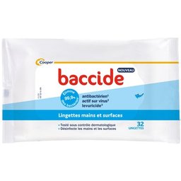 Lingettes Mains et Surfaces 32 Unités