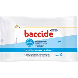 Lingettes Mains et Surfaces 32 Unités