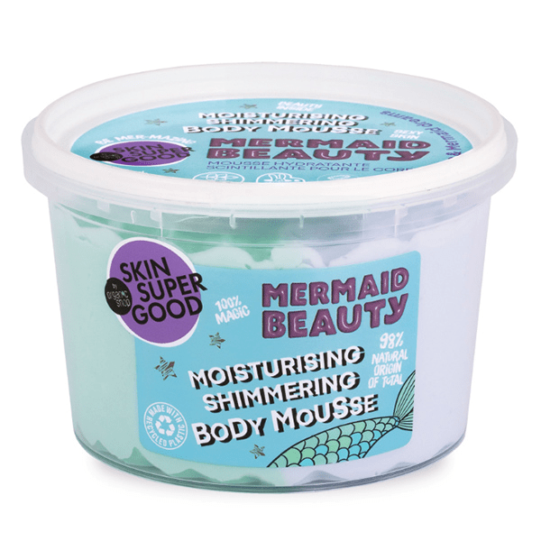 Mousse corps hydratante scintillante Mermaid Beauty 250ml