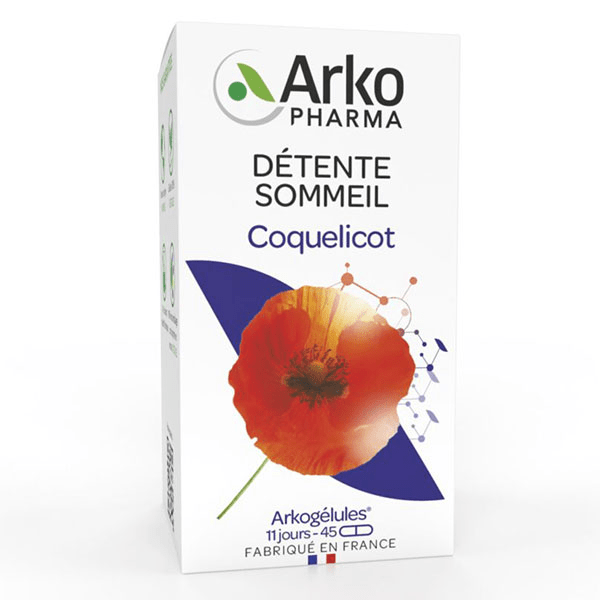 Arkogélules Coquelicot 45 gélules