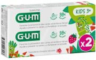 Kids Dentifrice Enfants 3+ Lot 2 x 50 ml - Boîte 2 x 50 ml