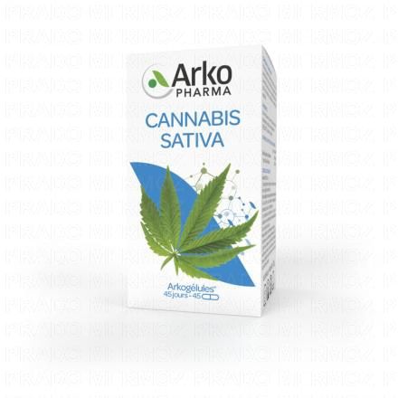 Arkogélules - Cannabis Sativa 45 capsules