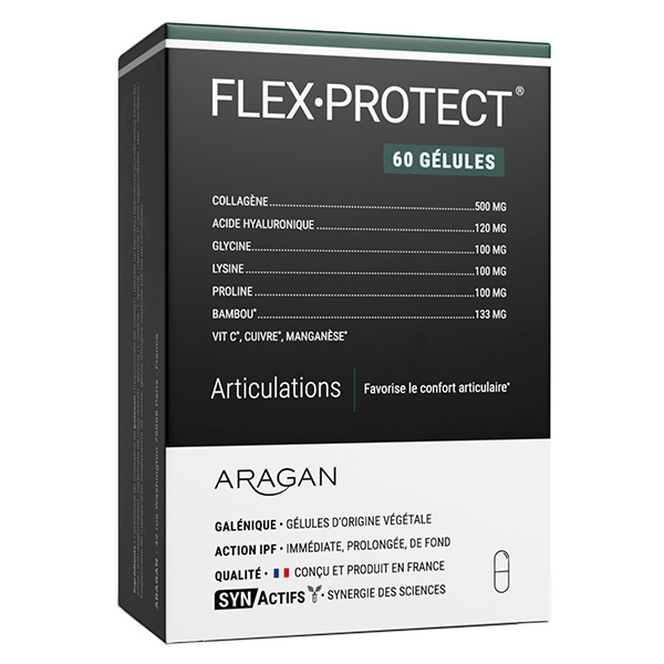 Aragan - - FlexProtect® - Articulations - Collagène- 60 gélules