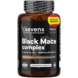 Maca Noire L-Arginine Zinc Vit B6 B12 C 180caps