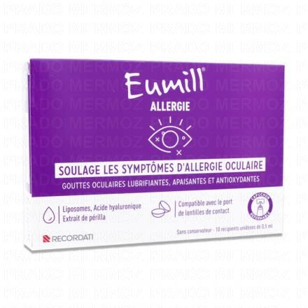 Allergie Gouttes occulaires 10 unidoses de 0,5 ml