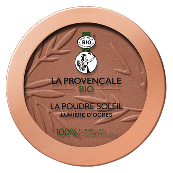 Le Teint La Poudre Soleil Lumière d'Ocres N°02 Soleil de Rustrel Bio 8g