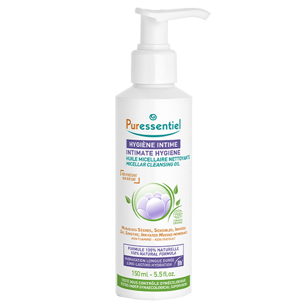 Hygiène Intime Huile Lavante Sécheresse Intime Bio 150ml