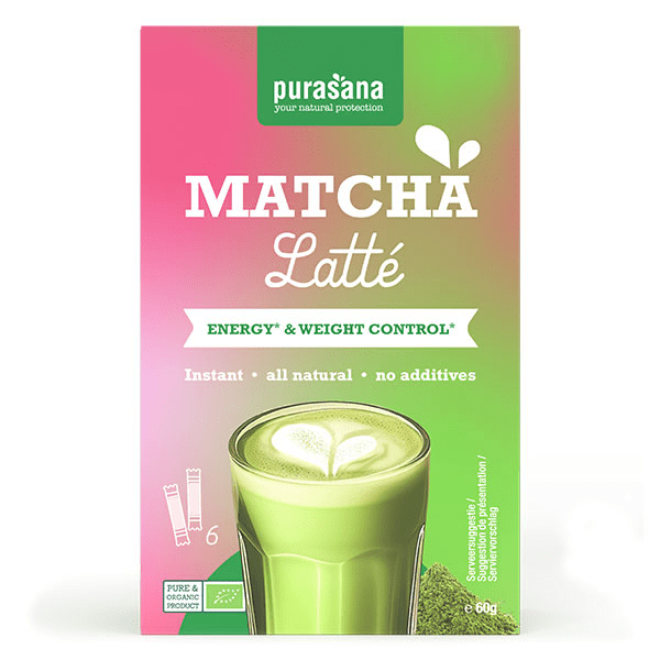 Latté Instantané Matcha BIO 6 x 10 g