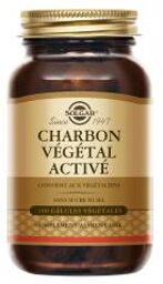 Charbon Végétal Activé 100 Gélules Végétales - Flacon 100 gélules