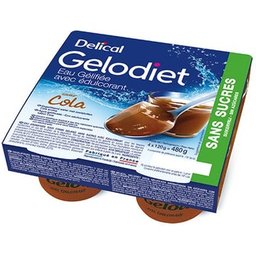 Gelodiet Eau S/S Cola 4X120