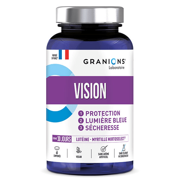 Granions Vision Complément Alimentaire Yeux 60 comprimés