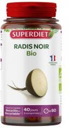 Radis Noir Bio - 80 Comprimés - Boîte 80 comprimés