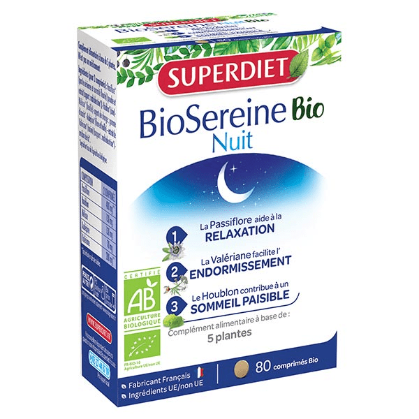 Biosereine Nuit Bio 80 comprimés