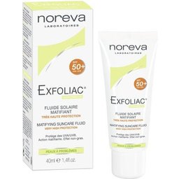 Exfoliac Fluide Solaire Matifiant Spf50+ 40ml