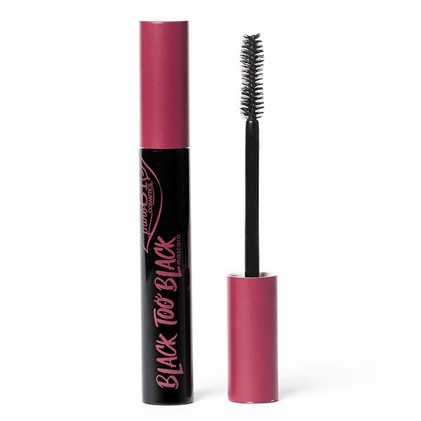PuroBio Mascara Bio Black too Black - Noir -Volumisant 9,9ml