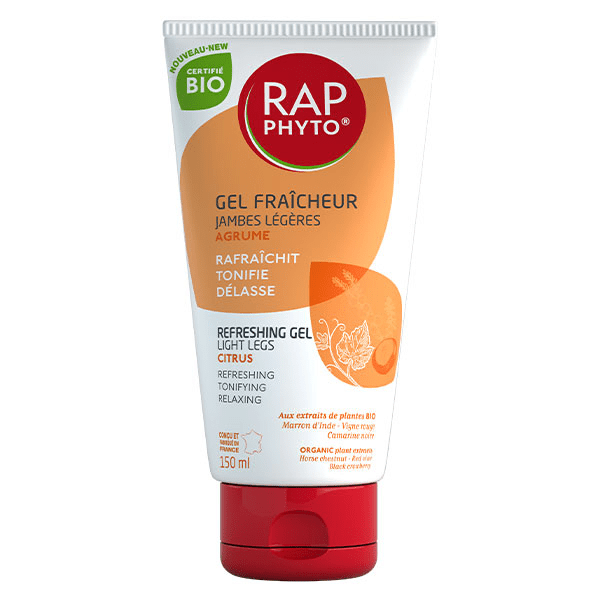 Gel Fraîcheur Jambes Légères Parfum Agrumes 150ml