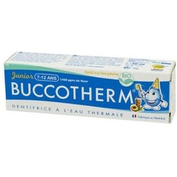 Junior Dentifrice 7-12 Ans Goût Ice Tea Pêche 50ml