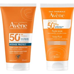 Pack Fluido SPF50+ Color 50ml + Intense Protect SPF50+ 150ml