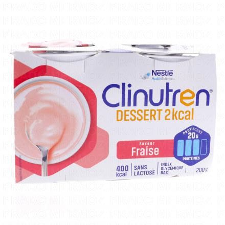 Dessert 2kcal Fraise 4x200g