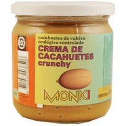 Organic Crunchy Peanut Cream 650g
