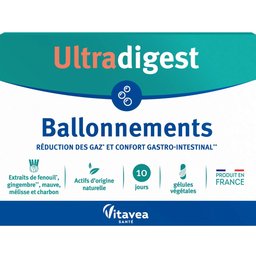 Ultradigest Ballonnements 20 Gélules