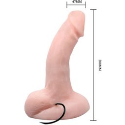 Vibrateurs de Danse Gode Arbitraire Fonction Vibration et Rotation 1pc