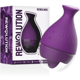 Rewolingo Vibrator With Tongue 1ud