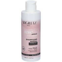 Rose Argile Shampooing Minéral Cheveux Secs
