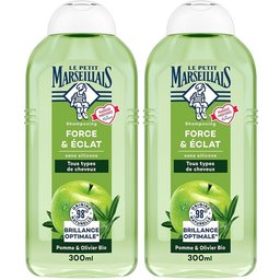 Le Petit Marseillais Shampooing Force & Éclat Pomme & Olivier 300ml