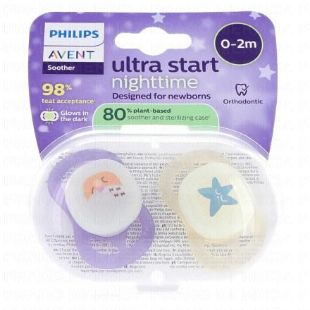 Ultra Start Nighttime 0-2 mois lot de 2