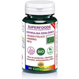 Spirulina Eco + Acide Folique + Fer + B12 90Comp