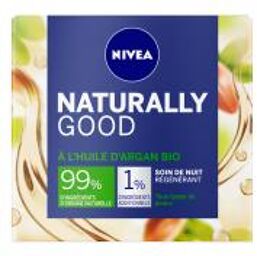 Naturally Good Crème Visage Nuit Régénérante Huile Argan 50 ml - Pot 50 ml
