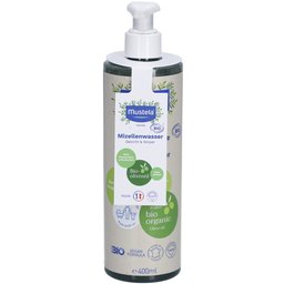 Mustela® Eau micellaire Sans rinçage certfiée BIO