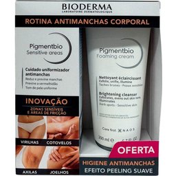 Pigmentbio Set Sensitive Areas 75ml + Foaming Cream 200ml