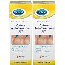 Scholl® Crème ​Anti-Crevasses Active Repair K+