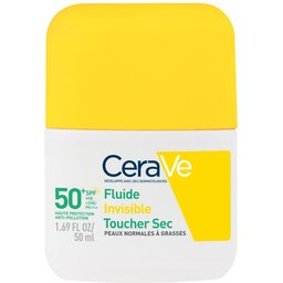 CeraVe Fluide Invisible Toucher Sec Spf50+ Peaux Normales à Grasses