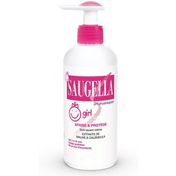 - Girl - Soin lavant intime féminin - à base d’extraits de Malva sylvestris et de Calendula officinalis - à partir de 3 ans - Flacon 200 ml