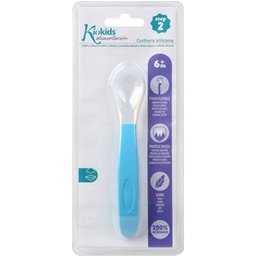 Cuillère Step 2 en Silicone pour Bébé Bleu 1ut