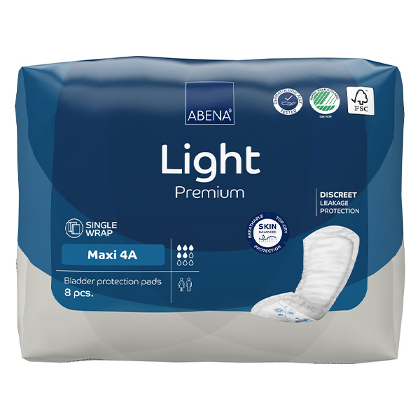 Light Premium Protection Adhésive Maxi Taille 4A 8 unités