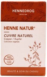 Henné CUIVRE NATUREL 90 gr - Coloration végétale HENNEDROG