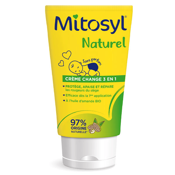Naturel crème de change 3en1- pour bébé dès la naissance - Tube 70 ml