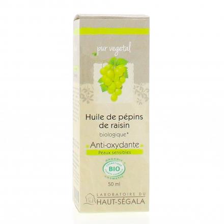 HAUT-SEGALA Huile de pépins de raisins BIO flacon 50 ml