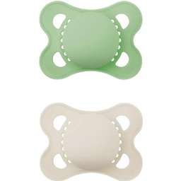 Original Pure Sucette Silicone 2-6M Neutre 2 Unités