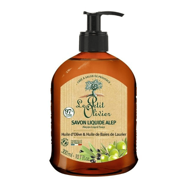- Savon Liquide Alep - Huile d'Olive & Baies De Laurier 300ml