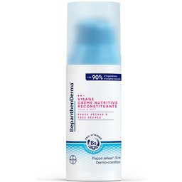 BepanthenDerma® Crème Nutritive Reconstituante Visage peaux sèches à très sèches