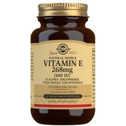 Vitamine E 268mg 400 Ui 50 gélules Végétales
