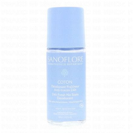 Déodorant Coton Fraîcheur Anti-Traces 24h Bio 50ml