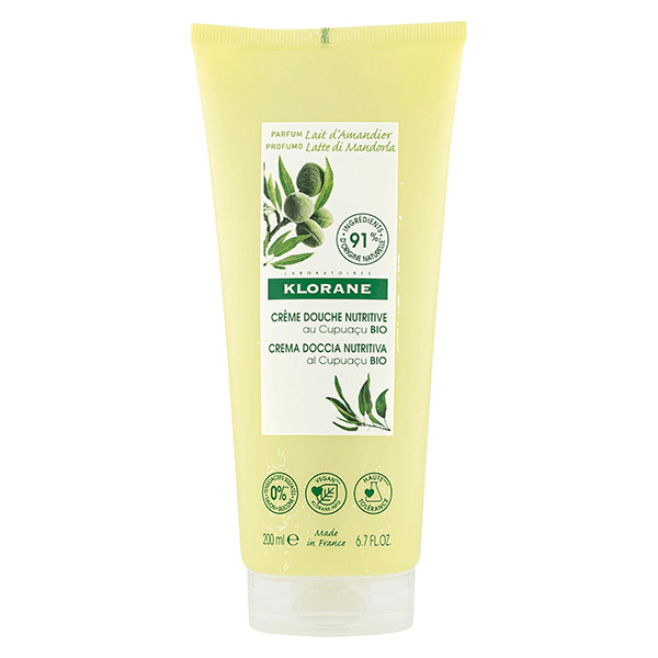 Beurre de Cupuaçu Crème de Douche Nutritive Lait d'Amandier 200ml