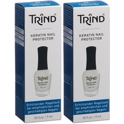 Trind® Keratin Nail Protector - Base protectrice et fortifiante pour ongles sensibles ou abîmés