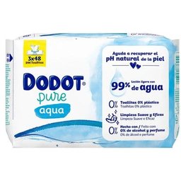 Toallitas Cuidado Total Aqua 3x48uds